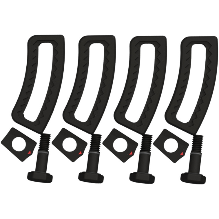 2026 Ronix M6 Hajtand Støvlebeslag RNMH-M6SH - Black